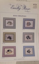 Fish Cross Stitch Patterns - Ross Originals - The Emily Rose Collection - £11.25 GBP