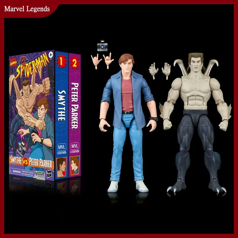 Originate Marvel Legends Series Smythe &amp; Peter Parker 2-Pack 6 Inch Action - £122.08 GBP