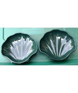 ~~Sea Shell Soap Dish Tray by PFALTZGRAFF USA Dark Green Trinket Dish 5 ... - $8.00