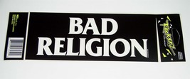 Bad Religion Bumper Sticker Vintage 1994 Rockerz MDigrafx Inc. - $54.74 CAD
