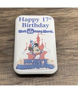 Walt Disney World Happy 17th Birthday Pinback Button Mickey Mouse WDW KG JD - $184.50 MXN