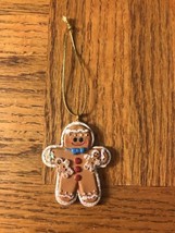 Gingerbread Man Christmas Decoration-RARE VINTAGE-SHIPS N 24 Hours - £12.52 GBP