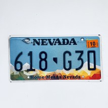 2021 United States Nevada Home Means Nevada Passenger License Plate 618 G30 - £14.50 GBP