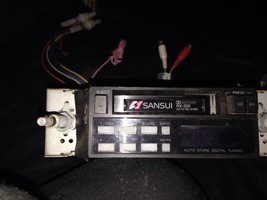 Sansui RX300 Vintage Digital AM/FM Auto Reverse Cassette Car Stereo Collectible - £287.98 GBP
