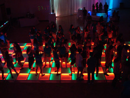 NEW! Complete 20&#39; ft x 20&#39; ft LED LIGHTED DANCE FLOOR Disco DJ Night Clu... - £22,356.27 GBP
