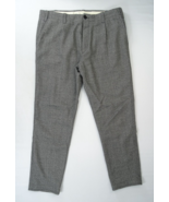 PT Torino Men&#39;s Gray Tweed Fleece Wool Dress Trousers Size 38x28 Pants S... - £26.46 GBP