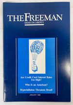 The Freeman : Ideas on Liberty January 1988 - Who Is An American? - £3.10 GBP