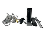 Nintendo Wii RVL-001(USA) Black W/ Power Supply AV Cable &amp; Remote TESTED - £63.27 GBP