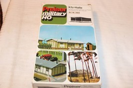 HO Scale Preiser, Military Kfz-Halle Open Vehicle Shed Kit #2605 BN open box - £31.92 GBP