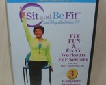 Sit and Be Fit With Mary Ann Wilson Workouts for Seniors DVD Brand New S... - $9.89