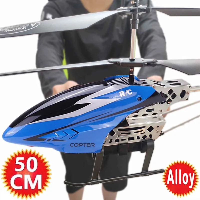 Big RC Helicopter 50cm 2.4G 3.5Ch Radio Controlled Remote Control Helicopter - £48.21 GBP+