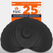 FixiC Freestyle Adhesive Patches 25 PCS  Good for Libre 1, 2  Enlite  Gu... - $33.99