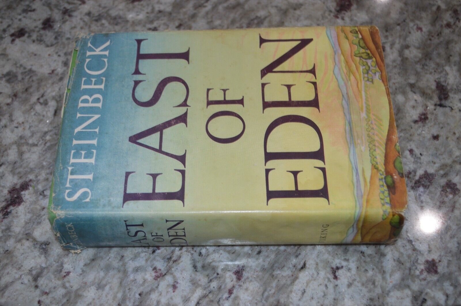 Primary image for East of Eden by John Steinbeck, 1st/early printing, DJ, 1952, Rare