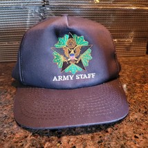Vintage Toppers Army staff Snapback Adjustable Hat Cap - £10.34 GBP