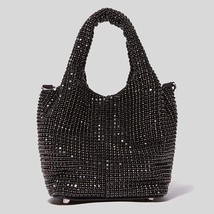 Women&#39;s Bag 2023 Rhinestones Trendyol Pouch Glitter Portable Tote Bucket Bags  H - £94.59 GBP
