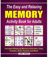 Easy &amp; Relaxing Memory Activity Book for Adults – Large Print | Fun Brai... - €14,76 EUR