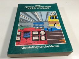 1978 Plymouth Voyager Dodge Compact Chassis Body Service Manual 81-370-8114 - $49.99