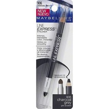 Maybelline Line Express Eye Liner Eyeliner w/ Smudger, Charcoal Grey #90... - $9.97
