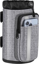 Finpac Cup Holder For Bike, Universal Water Bottle Holder With Phone, Gray. - $669.54 MXN