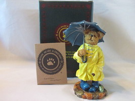 Boyds Bears Figurine &quot;Wellington...Stormy Weather&quot; - 2005, Box Included - £17.58 GBP