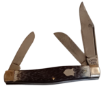 Vintage Camco 772 3 Blade Pocket Knife Stockman VGC - £32.40 GBP