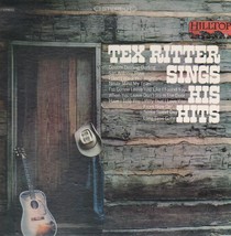 Tex Ritter Sings His Hits - $29.99