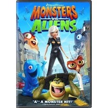 Monsters Vs. Aliens Dreamworks DVD - £6.16 GBP