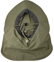 Men's Wide Brim Sun Hat Khaki Breathable Mesh UPF50+ Fishing Gardening Sun Hat image 6