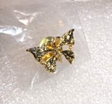 Butterfly Gold-Toned Lapel Hat Pin - £6.17 GBP