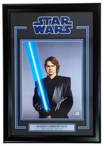 Hayden Christensen Signed Framed 11x14 Star Wars Anakin Skywalker Photo BAS - £378.80 GBP