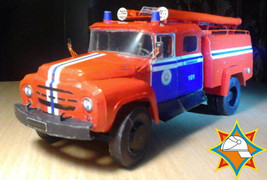 Papercraft - Fire Engine - Scale: 1:32 - £2.28 GBP