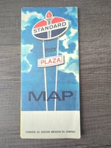 Standard Oil Truck Stop Map of United States 1969 Edition - £11.75 GBP
