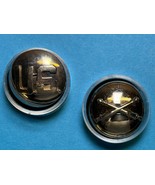 1946-1962, ARTILLERY BRANCH, COLLAR DISKS, TYPE IIIB, ENLISTED, SILVER, ... - €12,96 EUR