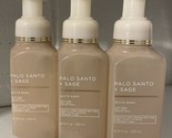 3 Pack~Palo Santo + Sage Gentle Foaming Hand Soap Bath &amp; Body Works 8.75 Oz - £18.92 GBP