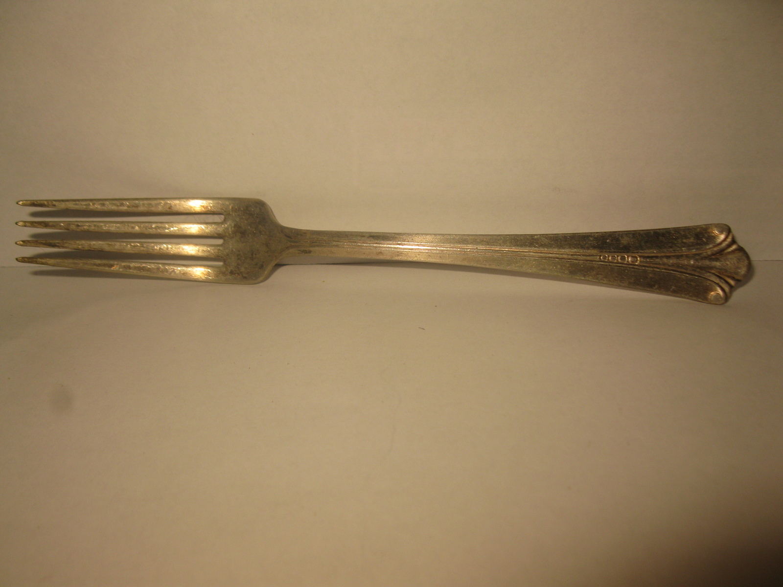 (MX-1) Vintage Silver Plated Dinner Fork - hallmarked -> EPNS USA on back - $6.00