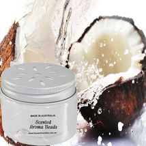 Coconut Cream Scented Aroma Beads Room/Car Air Freshener - £22.02 GBP+