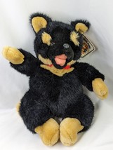 Rottweiler Dog Black Brown 14 Inch Royal Plush Stuffed Animal Toy - £25.37 GBP