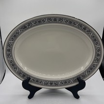 Noritake Ivory China PRELUDE 16 1/4&quot; Oval Serving Platter 7570 Japan - £31.96 GBP