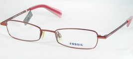 Fossil Chokeberry OF1075 600 Red /ORANGE Eyeglasses Glasses 49-18-140mm (Notes) - £31.03 GBP