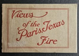 Views of the Paris, Texas Fire, Josef H Noyes Photographers 1916 Baird Engravers - £235.18 GBP