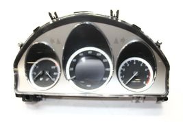 2008-2011 MERCEDES C350 C300 W204 SEDAN INSTRUMENT CLUSTER GAUGE MPH P9226 image 4
