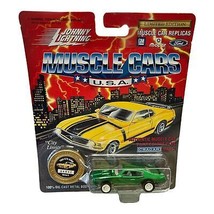 Johnny Lightning Muscle Cars USA 1969 Pontiac GTO Judge Rallye Green Ser... - $9.19