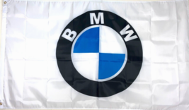 BMW EMBLEM 3x5&#39; FLAG -BRASS GROMMETS INDOOR/OUTDOOR/100D POLY  NEW! BEST... - £11.65 GBP