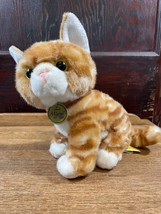 2019 Aurora Miyoni Tots Orange Ginger Tabby Cat Kitten Sitting Realistic Tabby  - $14.50