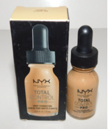 NYX Total Control Pro Drop Foundation Classic Tan 0.43fl OZ New - £13.36 GBP
