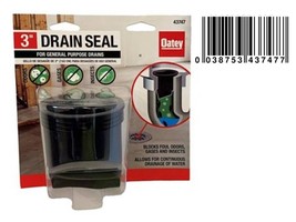 Oatey 43747 General Purpose Floor Drain Seal, Black 3&#39;&#39; Black - £10.36 GBP