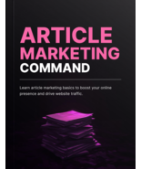 E-Book - Article Marketing Command - Free Shipping - $27.36 MXN