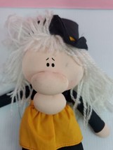 Vintage Witch &amp; Broom Halloween Plush Dakin 1982 Stuffed Animal Box 17 - £27.97 GBP