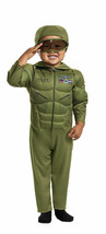 NEW Aviator Power Suits Pilot Halloween Costume 3T-4T Green Jumpsuit Headpiece - £13.30 GBP