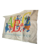 Vintage Muppets Sesame Street Pillow Case ABC&#39;s Big Bird Cookie Letters ... - $213.25 MXN